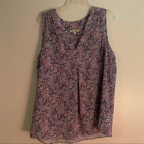 🌵 3x$15 Emma & Olivia Blouse Flowery Pattern - Picture 3 of 3